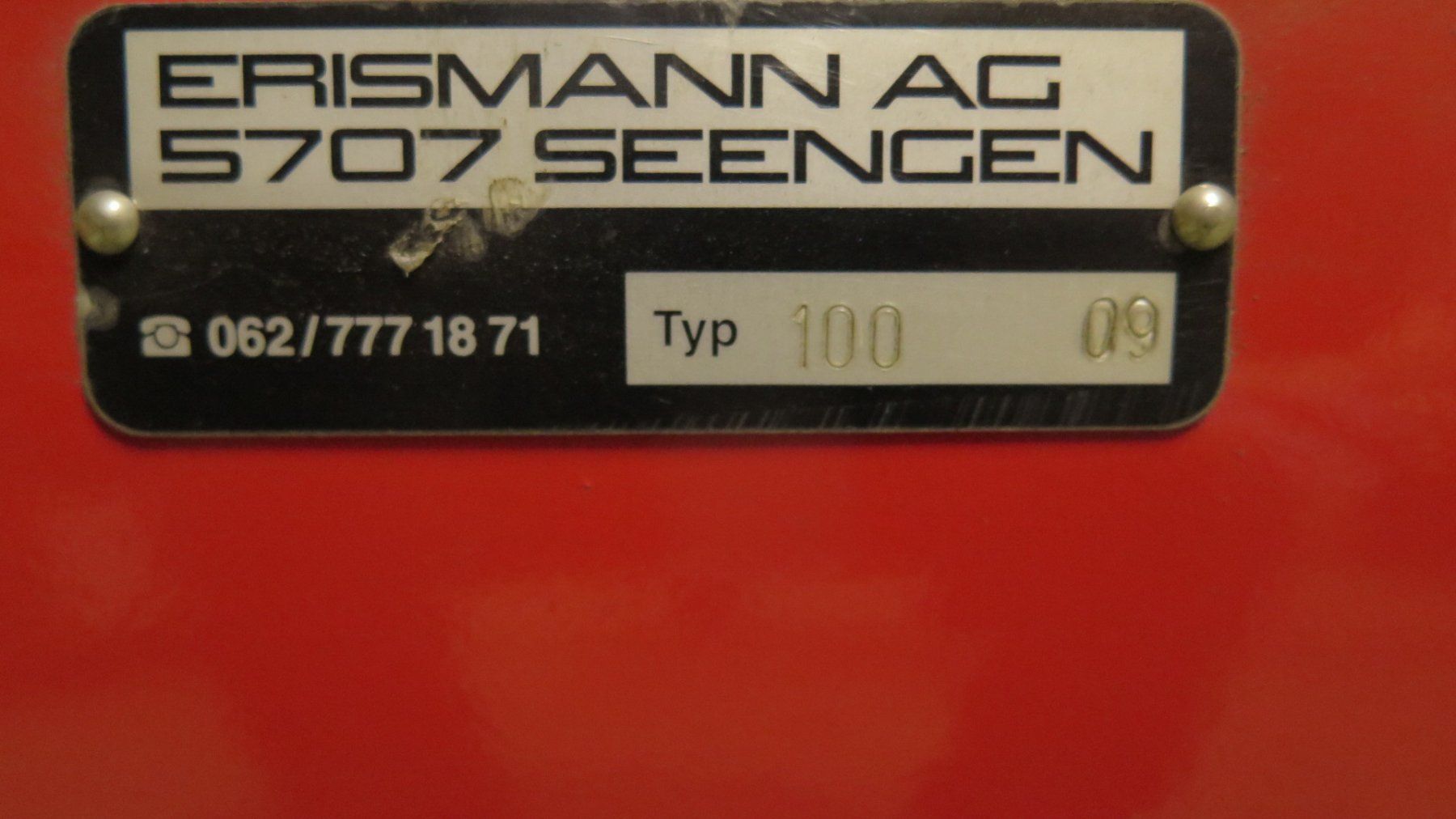 Aebi Déneigement: Schneepflug Erismann Typ 100 zu AEBI Einachser – Neuf (Voir description) à Eiken par HSE44 2