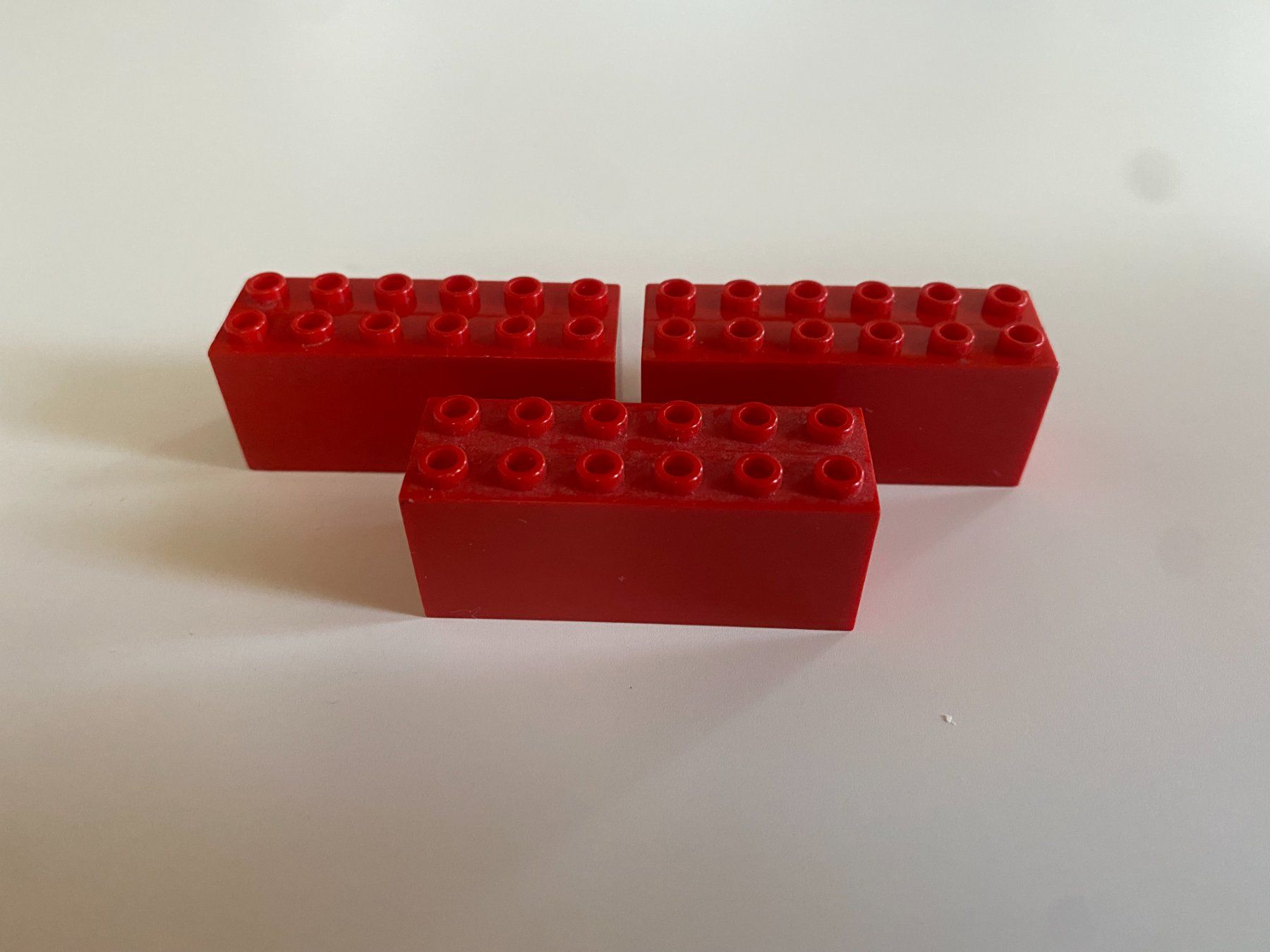 Lego Giocattoli: LEGO - 3 - ROTE - GEWICHTSTEINE – Usato da Gelterkinden venduto da ajdt4