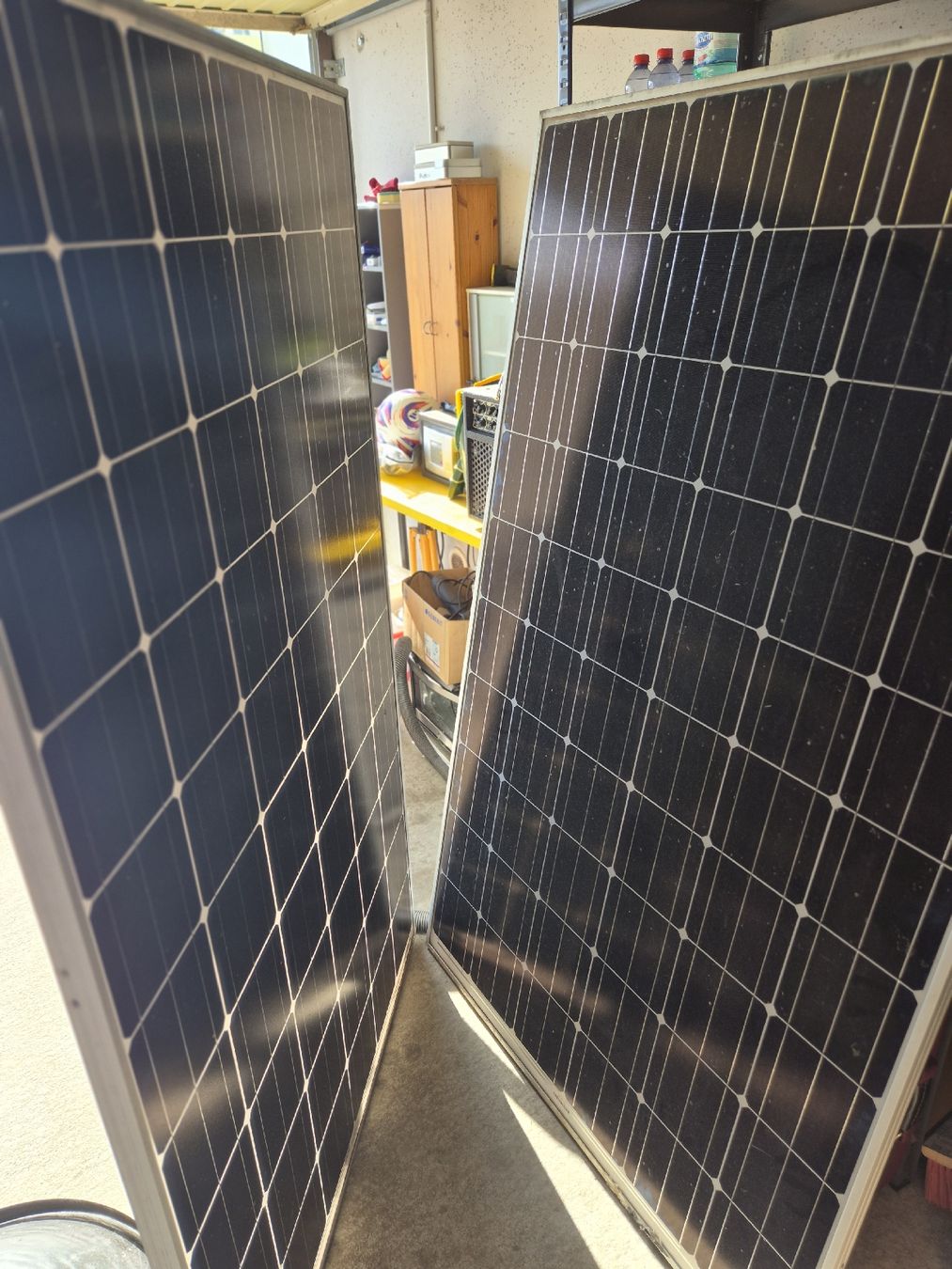 Dispositivi a energia solare: 2 stück Solarpanellen,Solarplatten – Usato da Kreuzlingen venduto da Swiss.Chanel