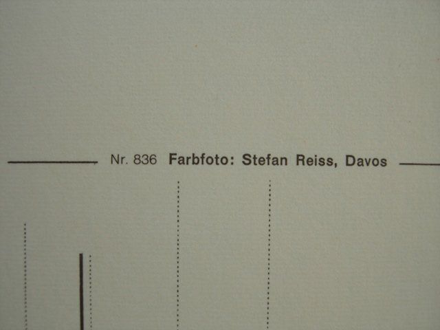 Cartoline postali: Ansichtskarte ungelaufen - Parsenn – Usato da Dübendorf venduto da rumpumpel 4