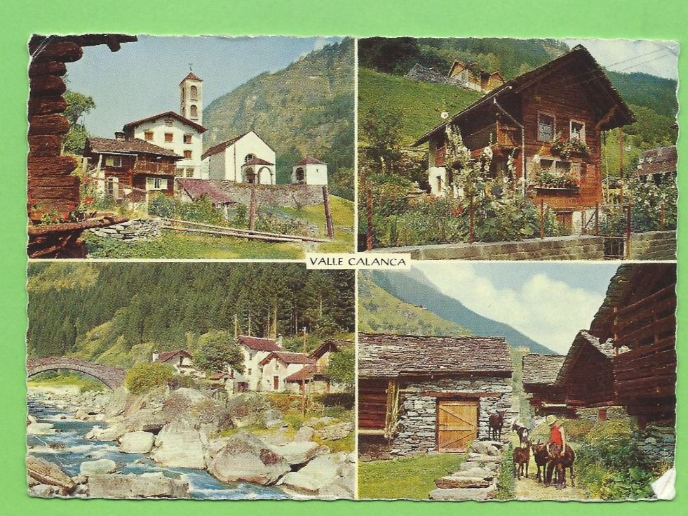 Cartoline postali: Valle Calanca – Usato da Zürich venduto da t24_de