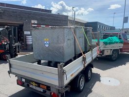 Robuste Industrie Abfallcontainer, V Zug, Stückzahl 3