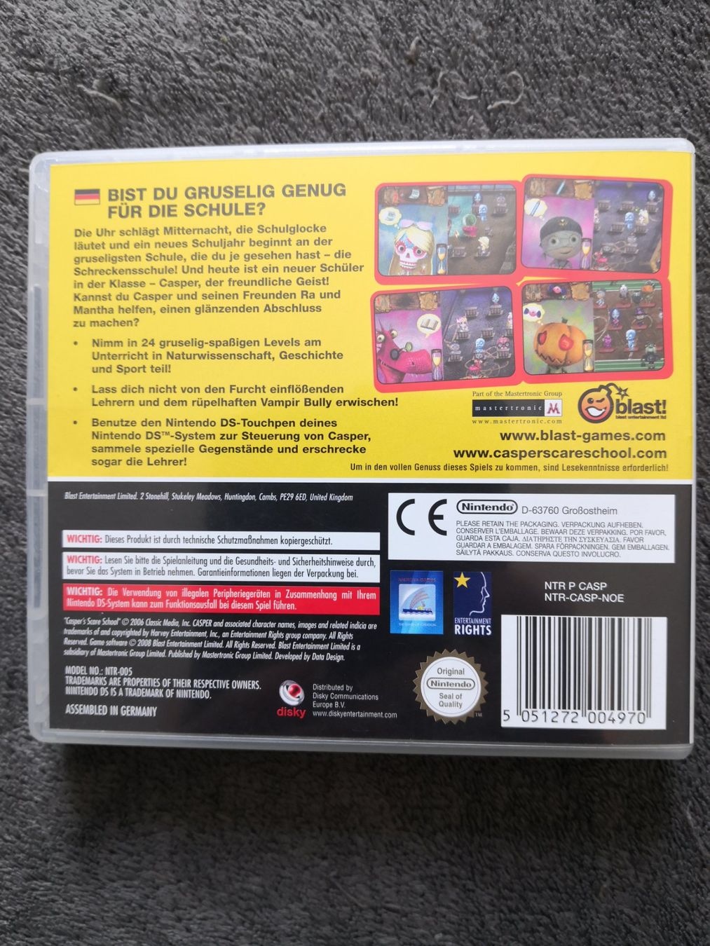 Giochi: Casper's Schreckensschule Nintendo DS – Usato da Arbon venduto da Gatto81 2