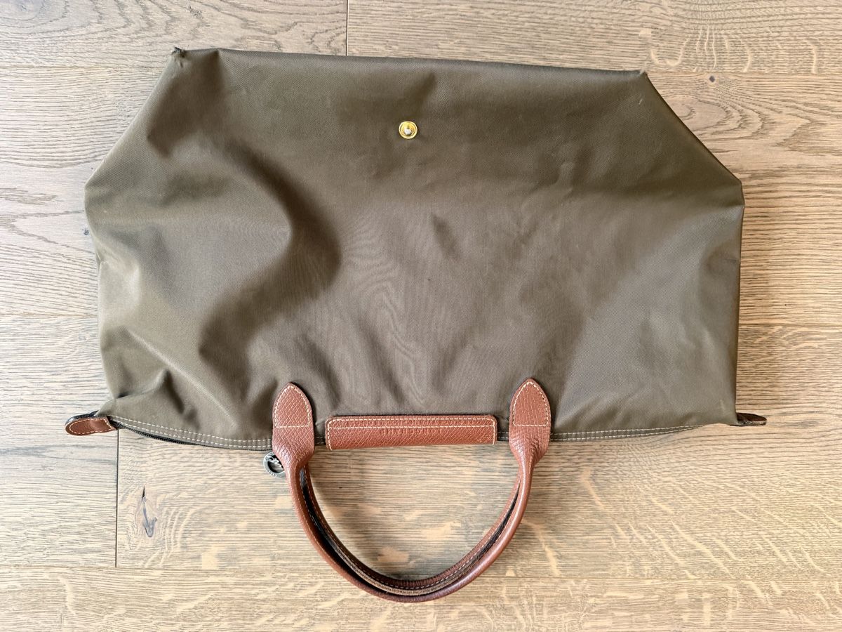 Longchamp Borse da donna: Longchamp Tasche in Khaki – Usato da Zürich venduto da AH8001 2