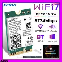 WiFi 7-Karte BE200NGW für Bluetooth 5.4 Tri-Band 2,4G/5G/6GH