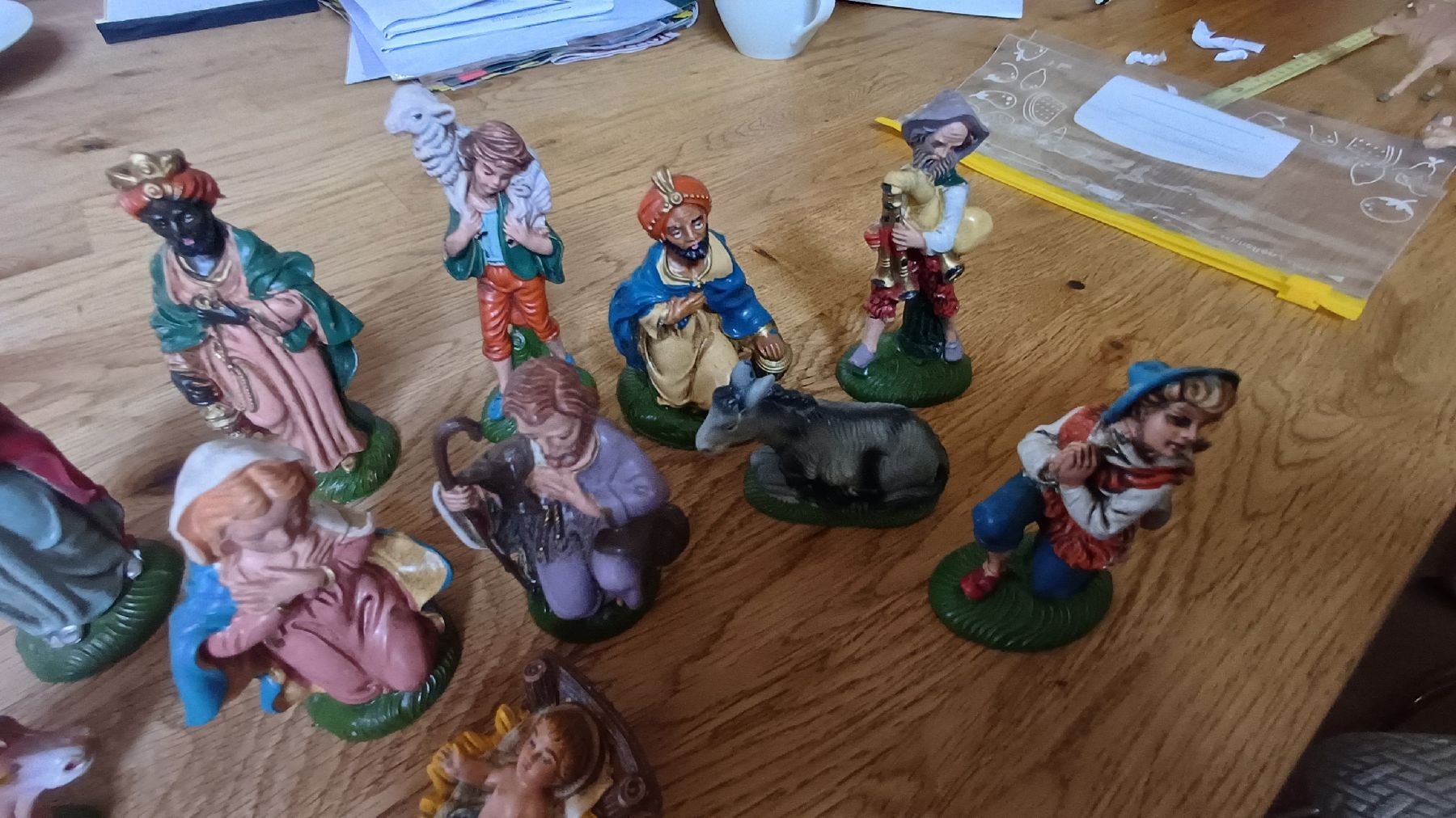 Figuren: Schöne alte  Krippenfiguren  Itali – Gebraucht aus Flawil von Naphtali 2