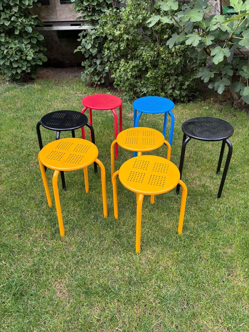 Tabourets: 7 Stück COCON Hocker Metall – D'occasion à St.Gallen par Boergie 1