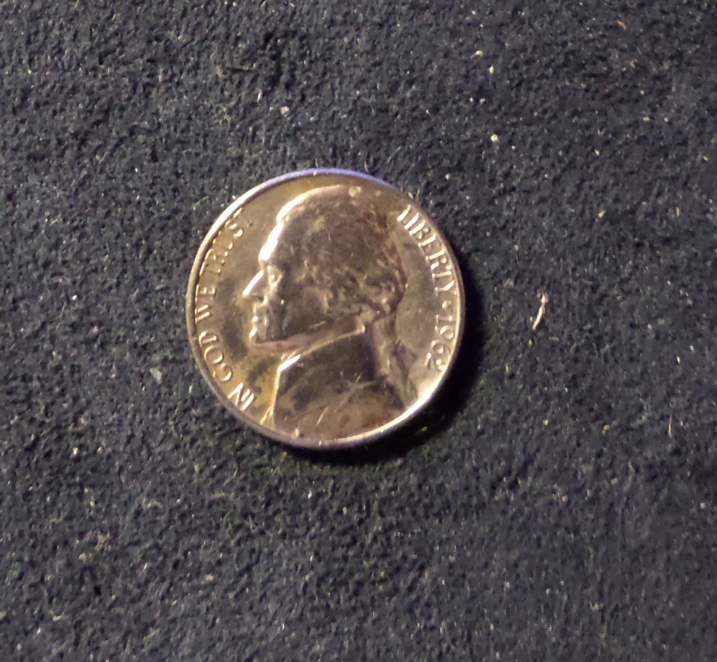 Alle Münzen: USA   5 cents "Jefferson – Gebraucht aus Nyon von an54