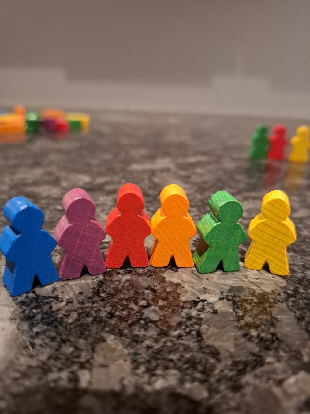 Spiele: Pions de jeu en bois colorés – Neu (gemäss Beschreibung) aus Neuchâtel von FloKo88 1