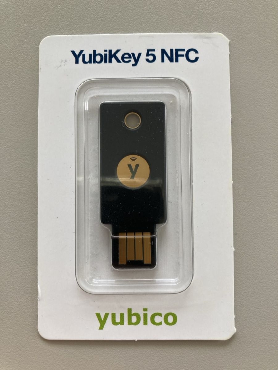 Yubico USB Sticks: YubiKey 5 NFC USB-A – Neu und originalverpackt aus Zürich von gab_h5kn