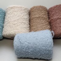Bouclé Superfine Alpaka von Filitaly, Astrakan 410g hellblau