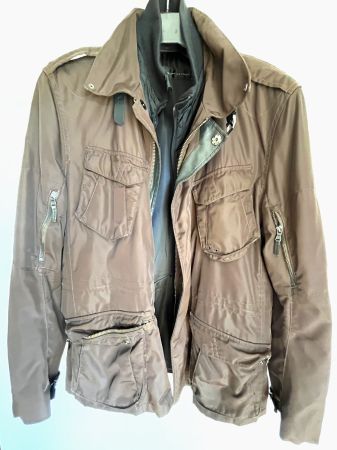 🧥 Ralph Lauren Homme XL Veste Marron Imperméable Vintage
