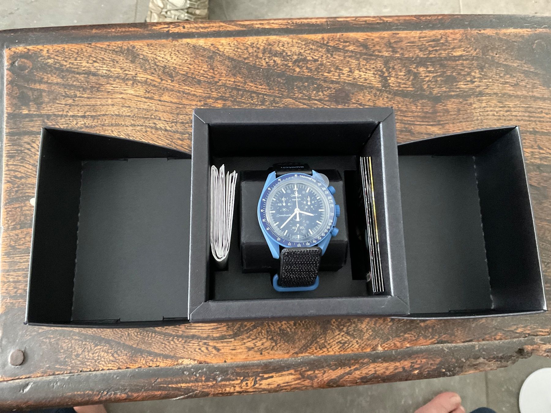 Swatch Uhren: MOONSWACHT  MISSION to NEPTUNE – Neu und originalverpackt aus Gentilino von besse1 1