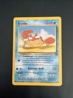 Pokémon Karte Krabby Fossil 51/62