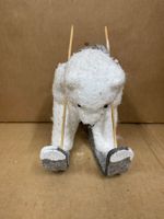 Dekofigur Eisbär auf Skiern