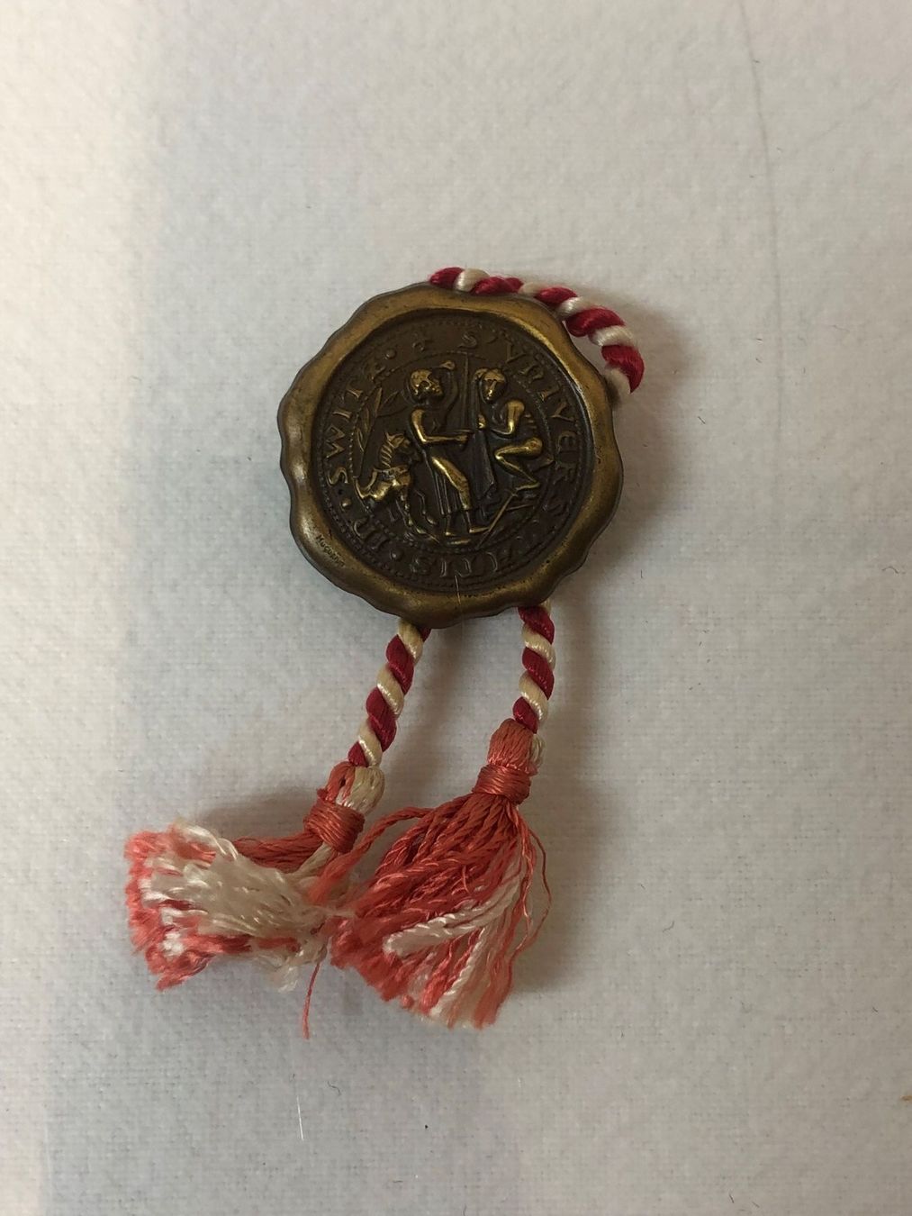 Placchette & Badge: 650 Jahrfeier Schweiz Plakette – Usato da Brunnen venduto da Allerwaren