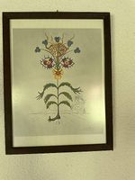 Signierter surrealistischer Kunstdruck