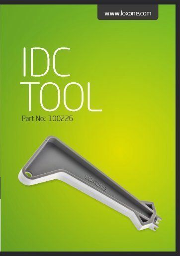 Tous les outils: Loxone Anschlusshilfe IDC Tool – Neuf avec emballage d'origine à Villmergen par Elektro-Mueller