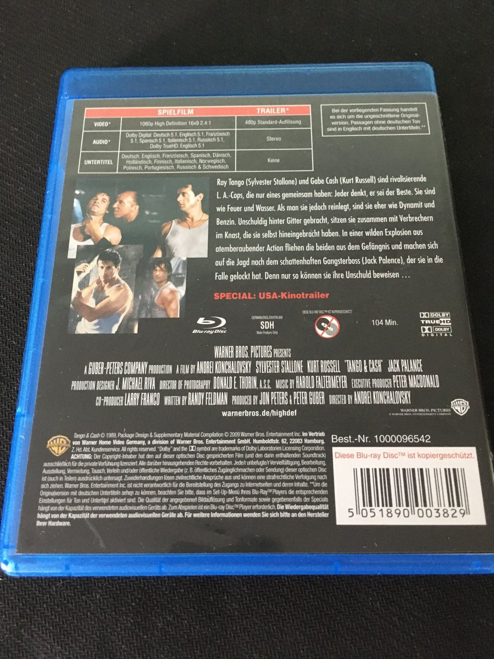 Tutti i DVDs: Tango & Cash [Blu-ray] – Usato da St.Gallen venduto da MedienJoe 1