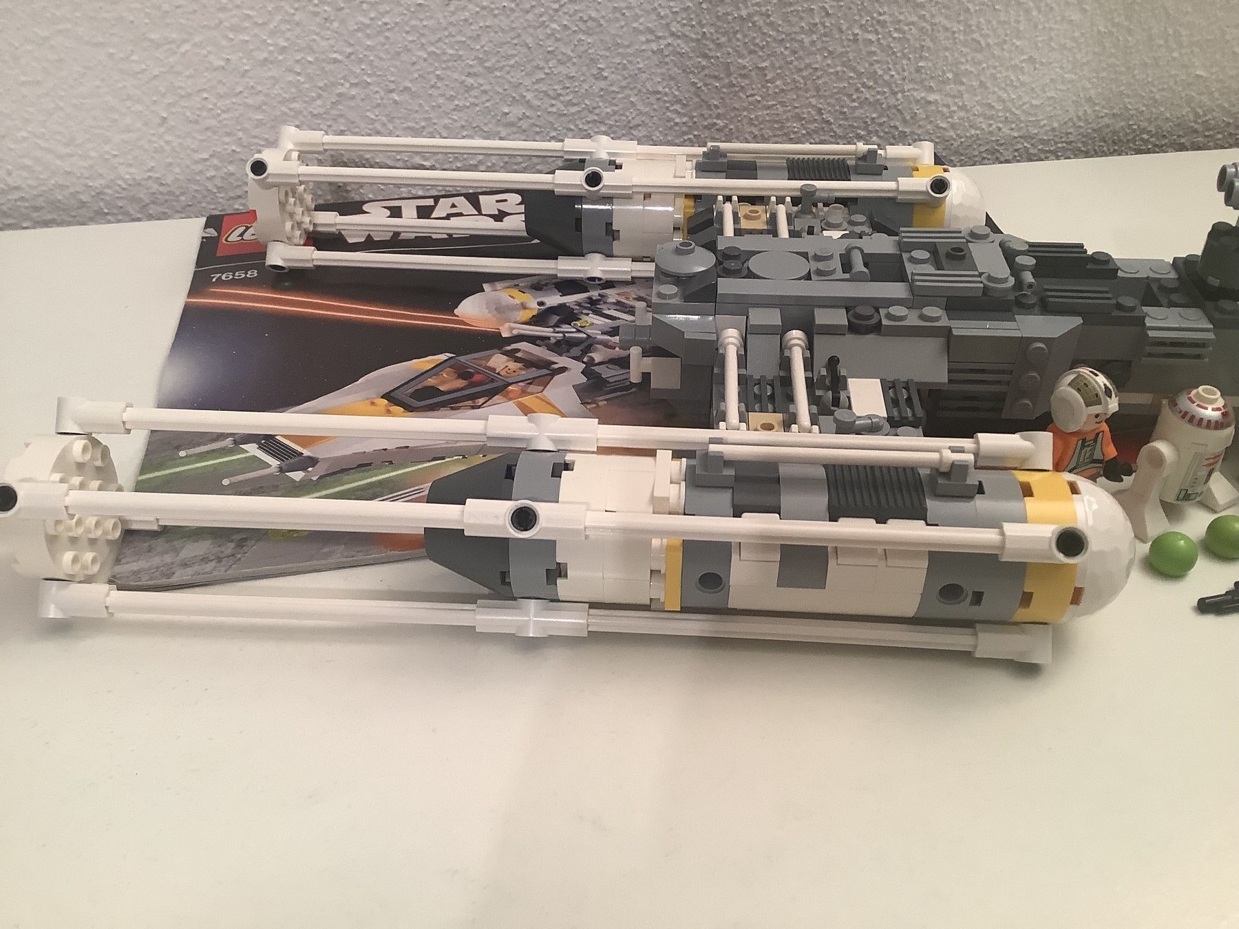 Lego Baukästen: Lego StarWars  Y-wing Fighter 7658 von 2007 – Gebraucht aus Willisau von Keks5 7