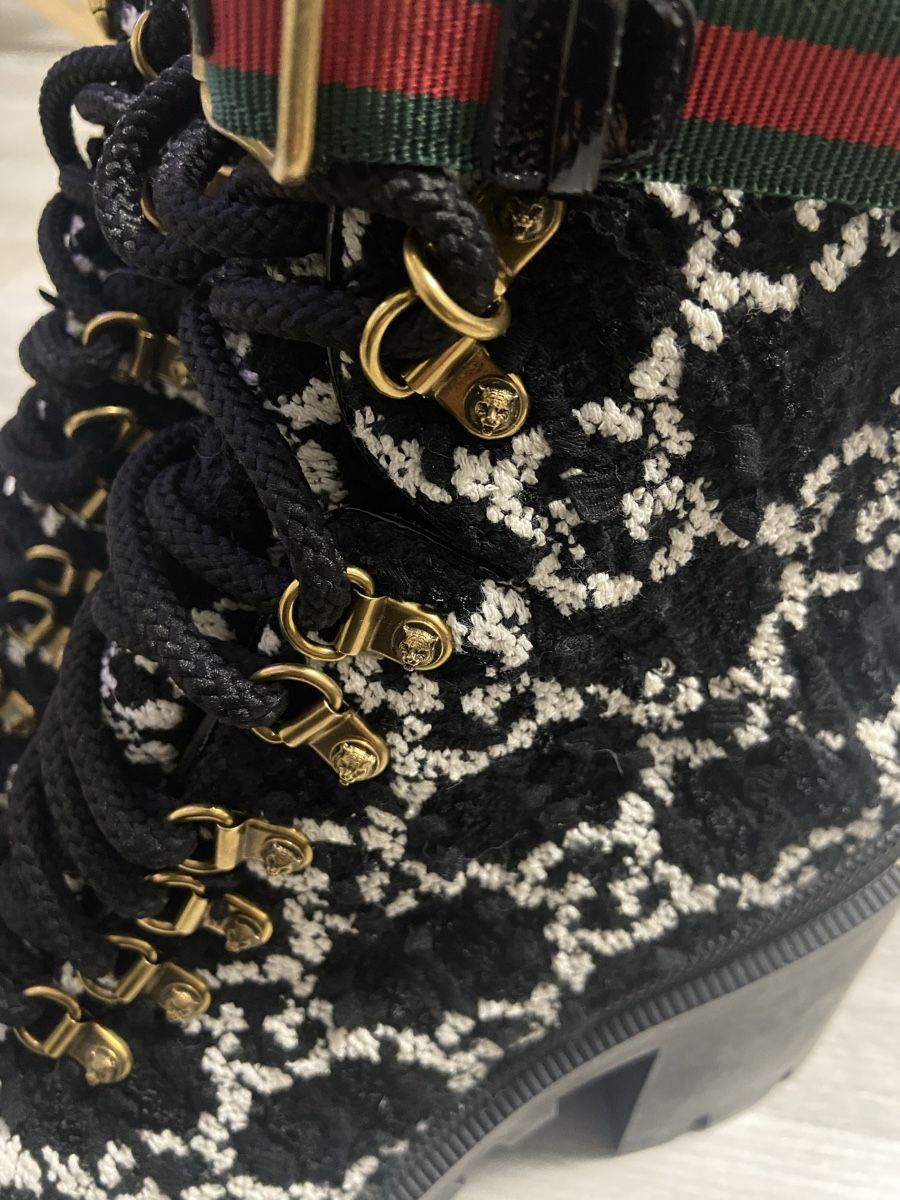Gucci Damenschuhe: Botte Gucci noir taille 40 – Gebraucht aus Montreux von Perledor 8