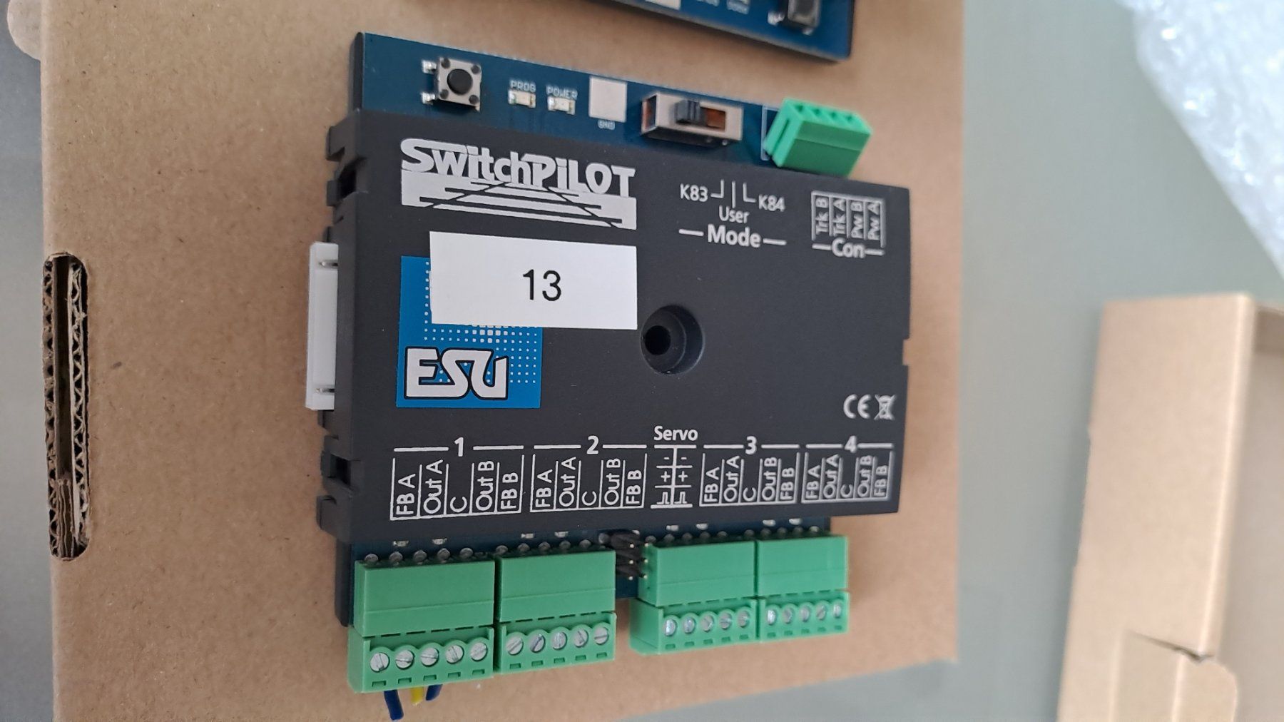 Esu Modellini di ferrovie: ESU 2 Switch Pilot Servo / 55 – Usato da Winterthur venduto da Riebeli333 5