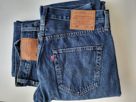 2 x Levi's 501 Gr. 32-30, blau pre-washed NEU, ungetragen