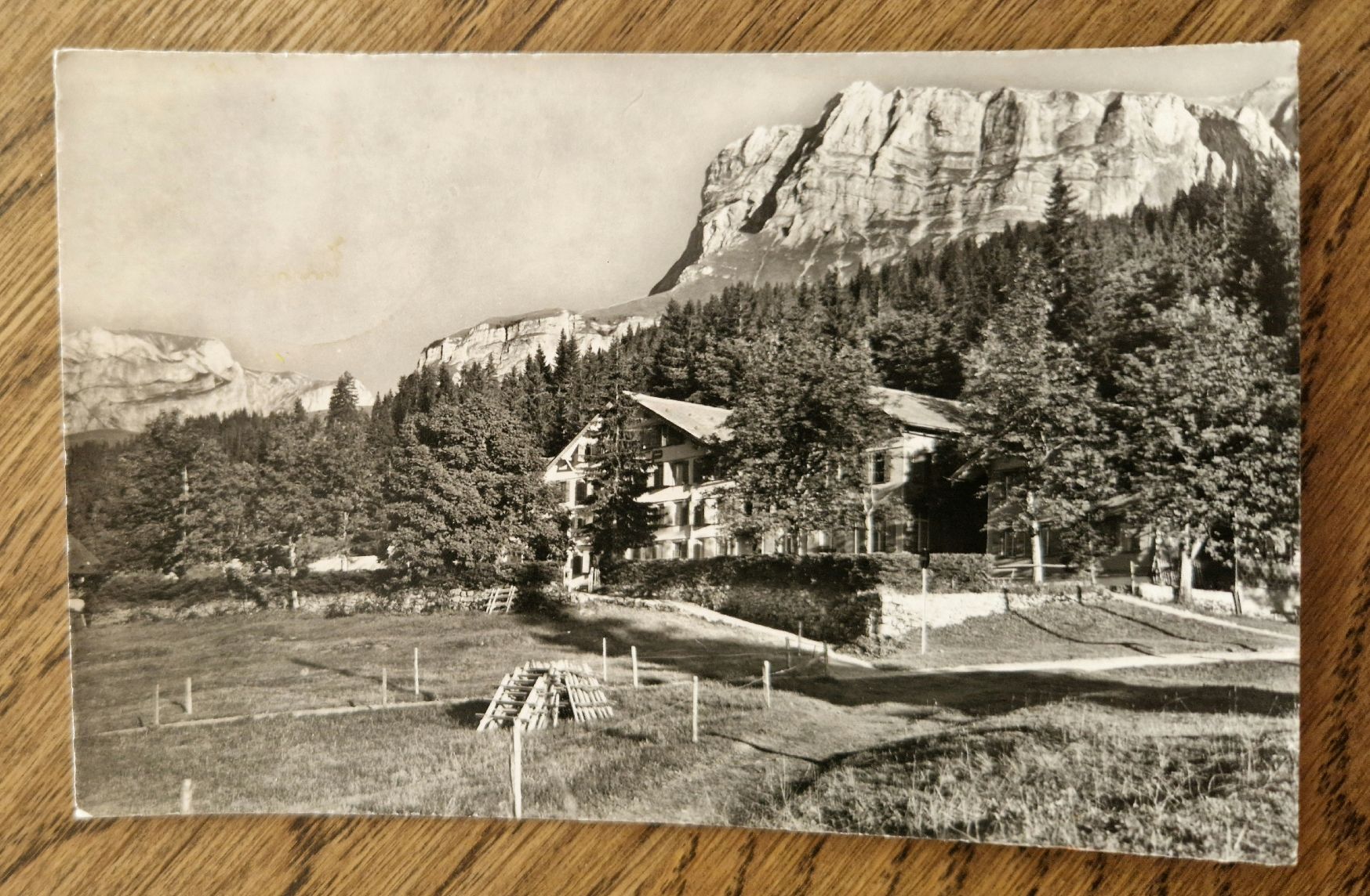 Cartoline postali: Hotel Kurhaus Axalp 1955 – Usato da Ebikon venduto da Donar50