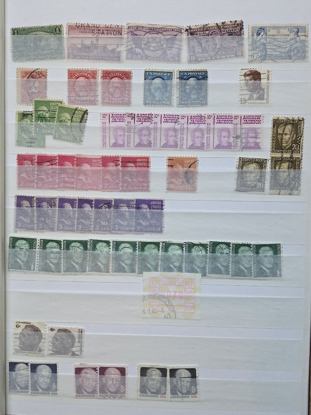 Tutti i francobolli: Riesige Briefmarkensammlung – Usato da Riehen venduto da str_2msn 9