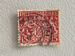 Bayern Briefmarke