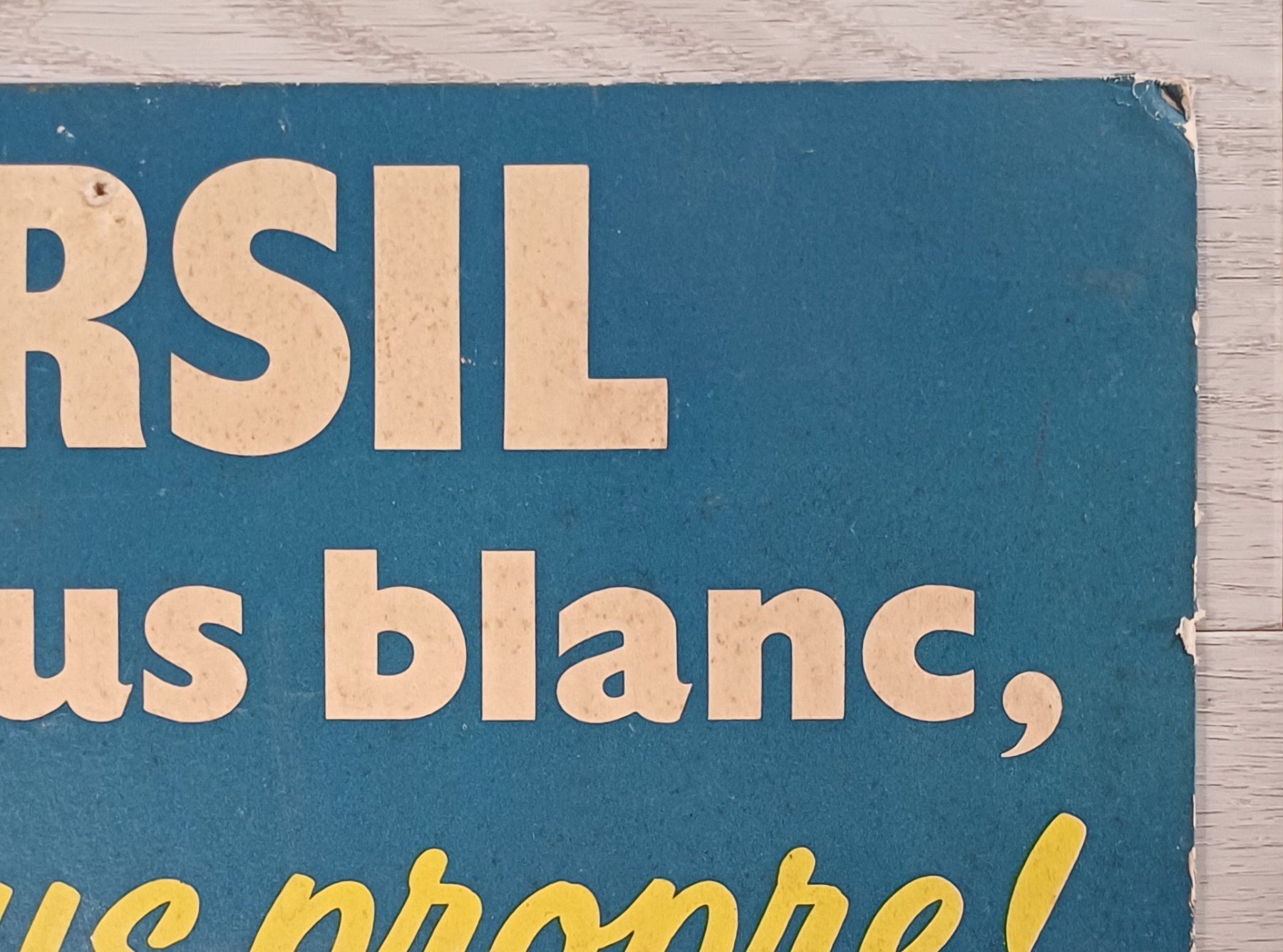 Persil Schilder: Antiker PERSIL Karton Steller WERBUNG – Gebraucht aus Brittnau von simionius 5