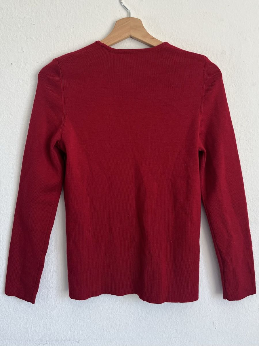 Maglioni & Felpe: roter Strickpulli – Usato da Zürich venduto da nerinalaura 1