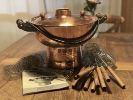 SIGG Feuertopf/Mongolentopf Kupfer-Fondue-Set