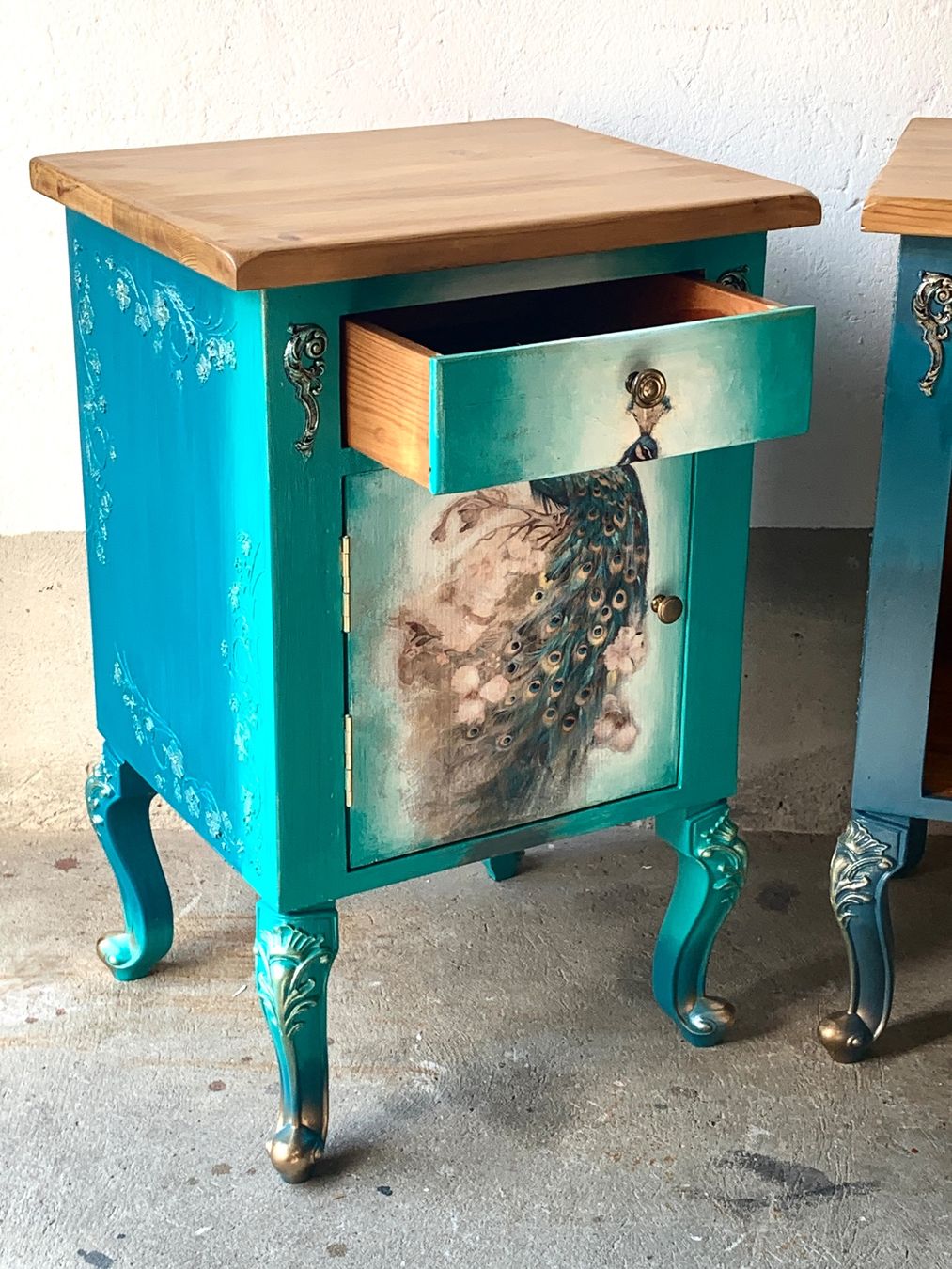 Comodini: Wunderschöne Set 2 Nachtische Unikat – Usato da Balgach venduto da Atelier-el-trastero 2