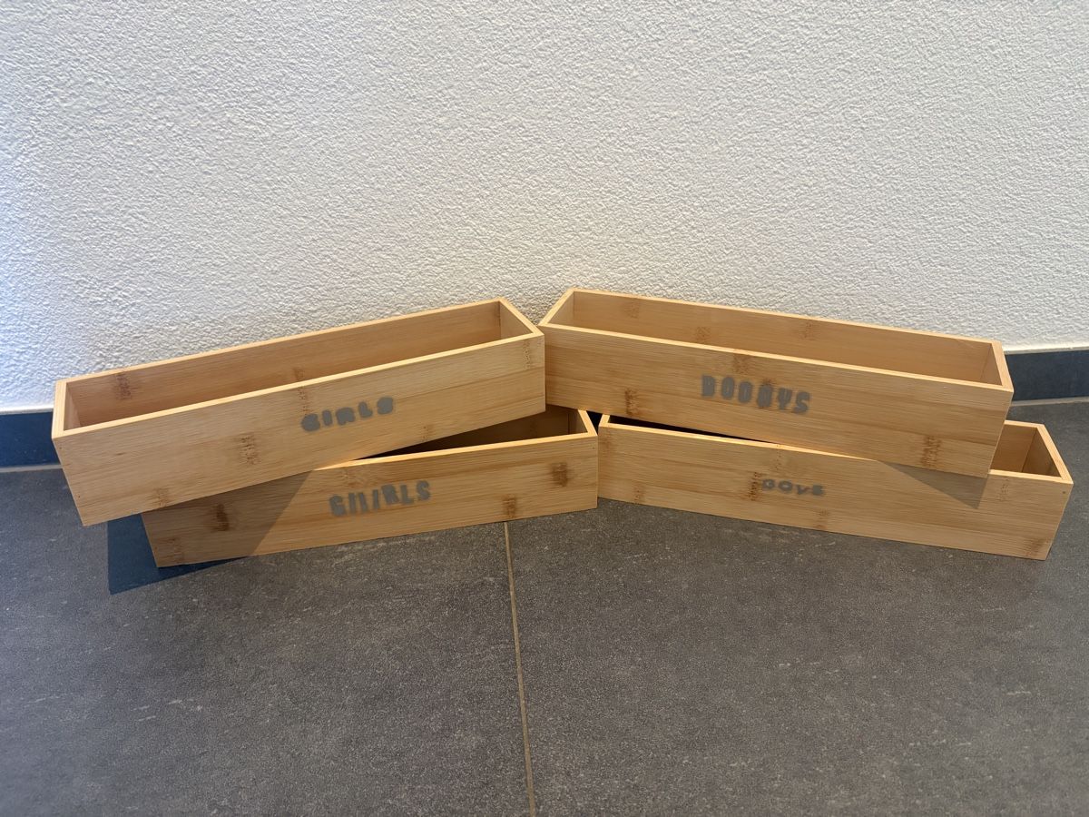 Holzartikel: Holzboxen / WC-Körbli – Neu (gemäss Beschreibung) aus Gipf-Oberfrick von tostoo