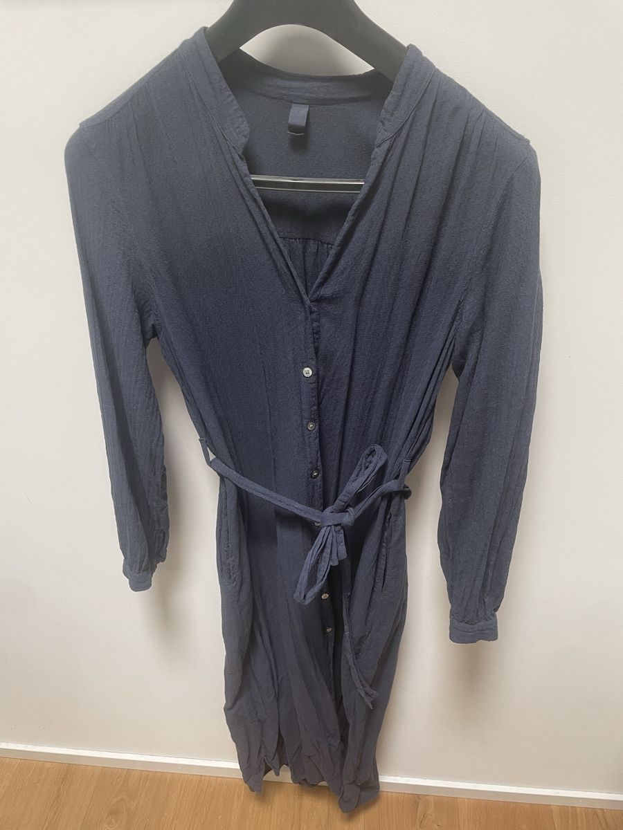Kleider: Kleid dunkelblau Grösse S Baumwolle – Gebraucht aus Rombach von ryuko