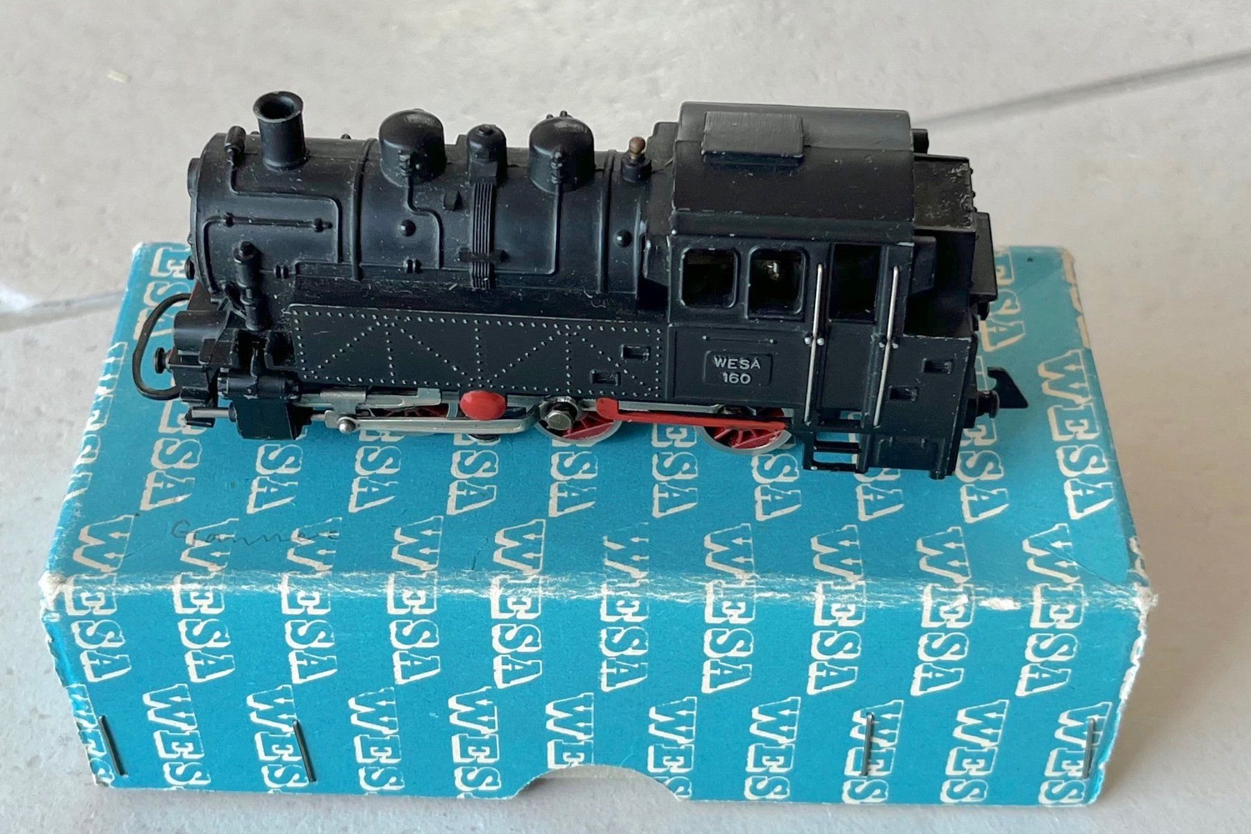 Wesa Modellini di ferrovie: WESA 160 und 5 Wagen – Usato da Bleiken venduto da hbw45 2