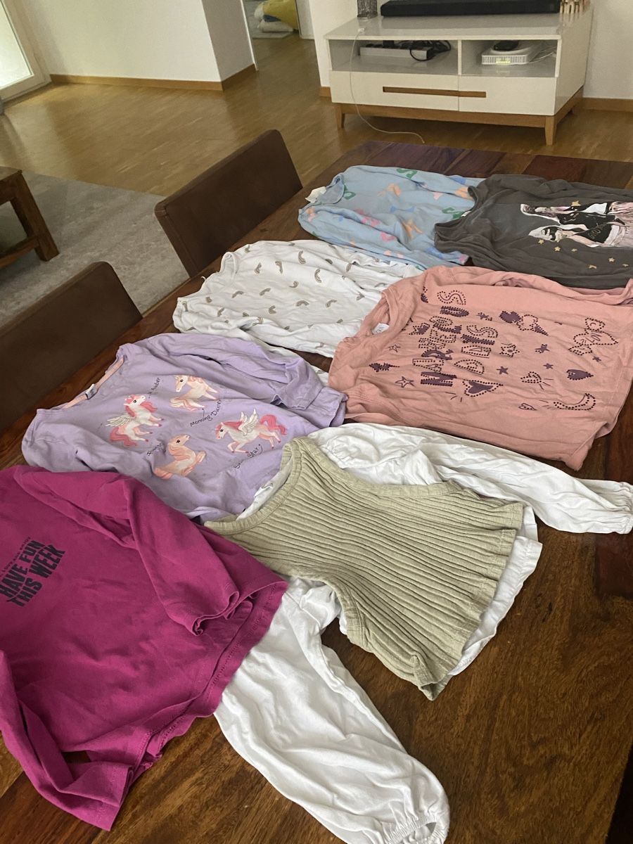 Zara Camicette, T-shirt & Top: 7 Mädchen Langarmshirts Gr. 122/128 Herbst – Usato da Zürich venduto da Nutla 5
