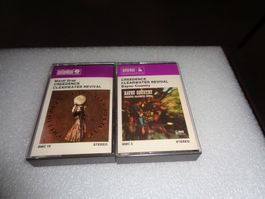 Creedence Clearwater Revival Musikkassetten 2 Stk. 70s
