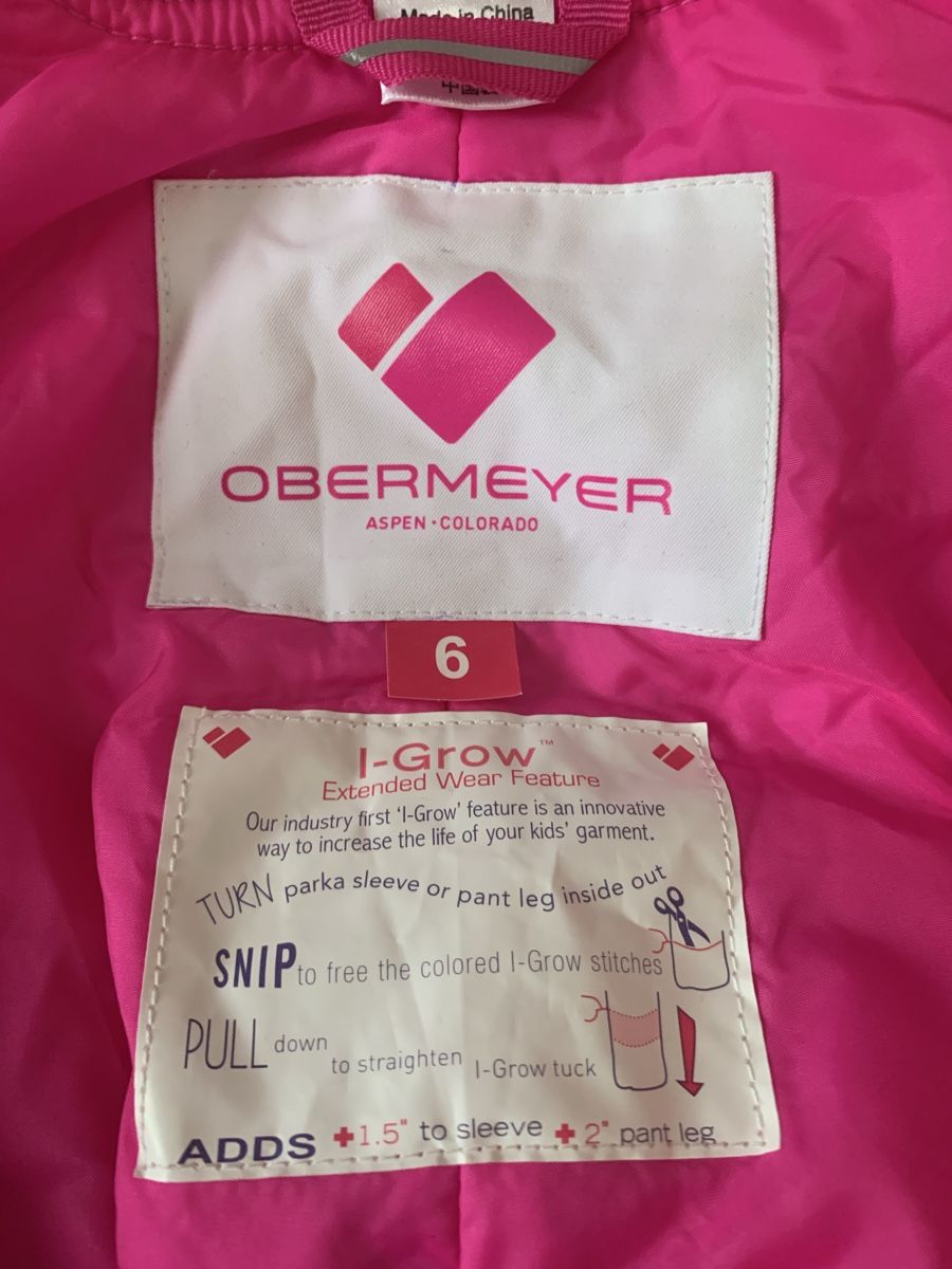 Sci: Obermeyer Combinaison de ski rose, taille 6 neuve – Nuovo e nell'imballaggio originale da Lausanne venduto da mik_l5py 4