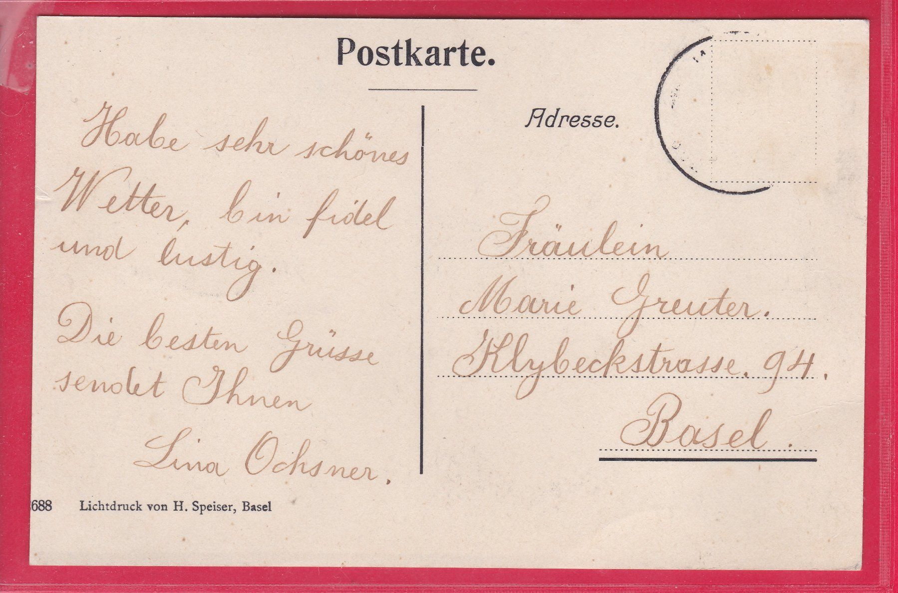 Cartes postales: WYSENFLUH – D'occasion à Oberrieden par Gebirgsstelze 1