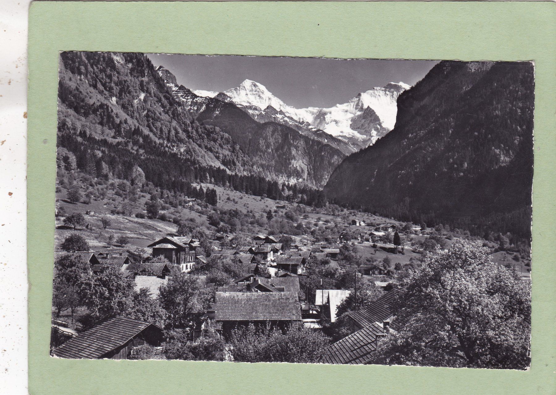 Cartoline postali: Gsteigwiler Mönch und Jungfrau – Usato da Herisau venduto da Lisegrat2008