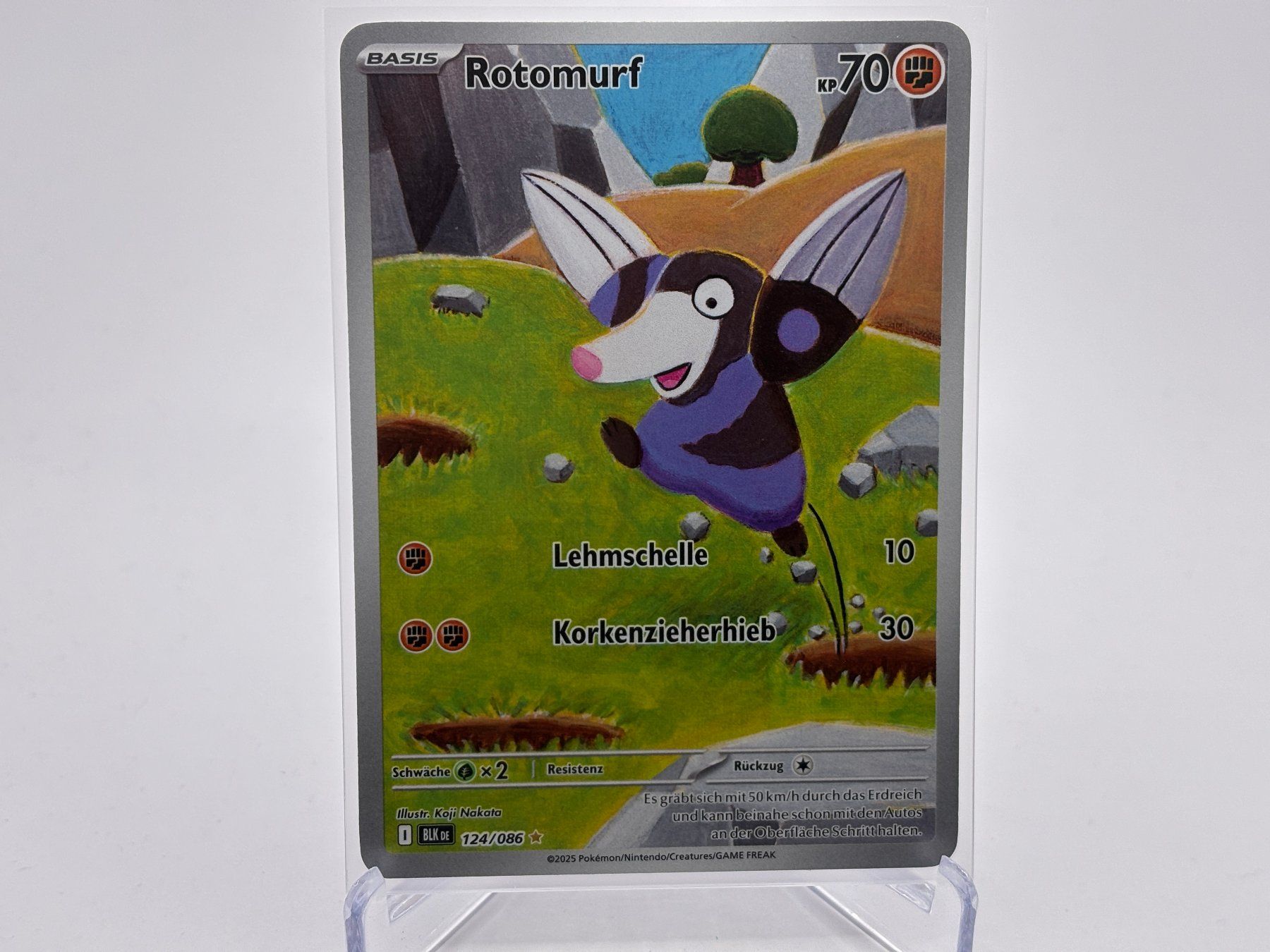 Sammelbilder & Trading cards: Schwarze Blitze - Rotomurf  (BLK 124) - DE – Neu (gemäss Beschreibung) aus Allschwil von Bullach