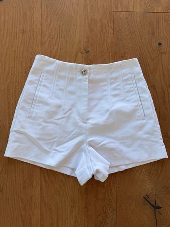 Zara Shorts kurz in weiss Gr.M wie S 