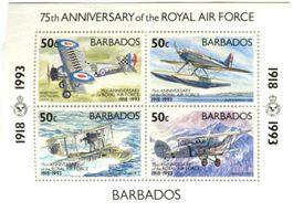 Block "Flugzeuge". Barbados.