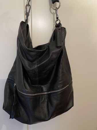Damentasche FredsBruder Leder schwarz guter Zustand