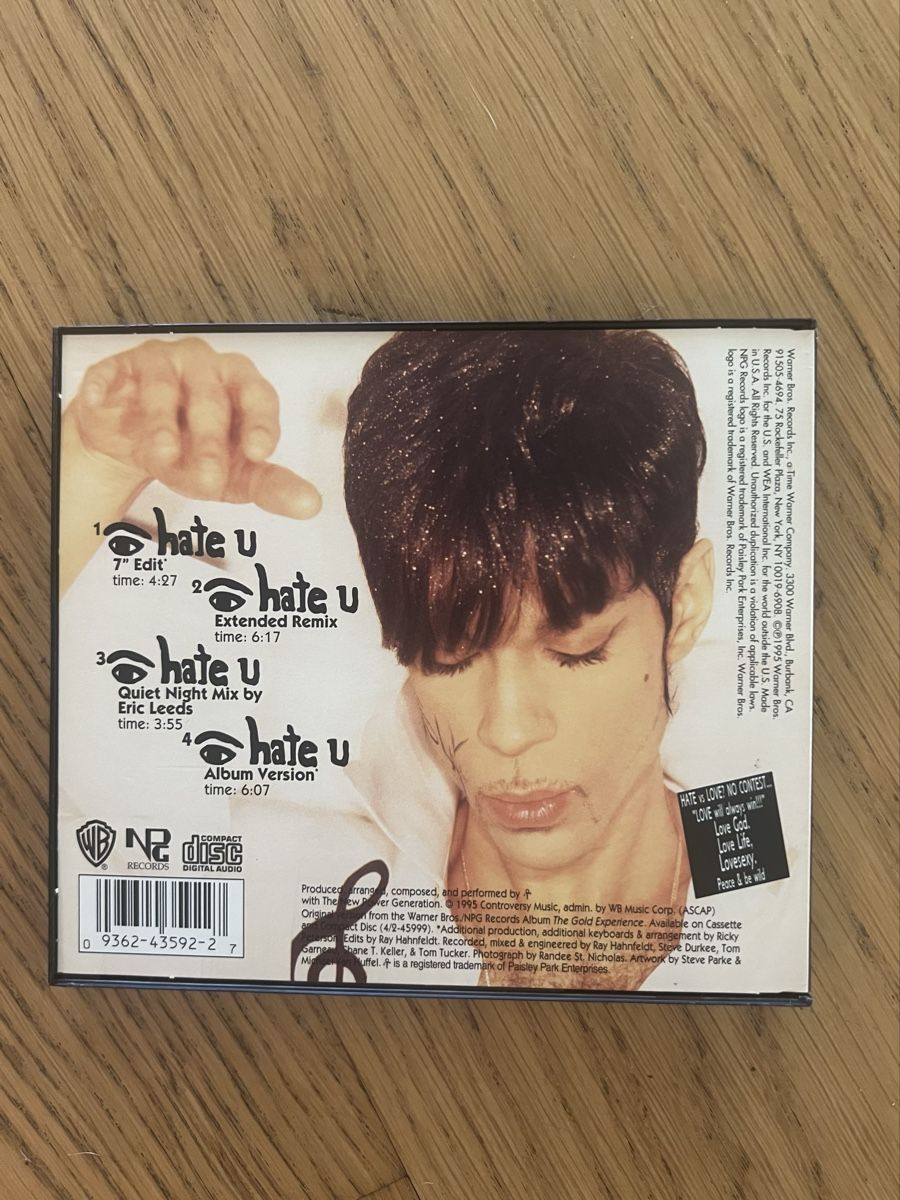 CDs: PRINCE: I Hate U CD-Single (1994) – Neu (gemäss Beschreibung) aus Hünenberg von Paddels 1