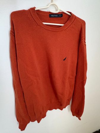 Maglione Arancione Nautica Uomo (M)