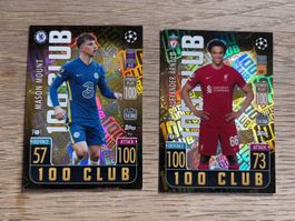 Topps Match Attax 100 CLUB Karten Mason Mount & Alexander...