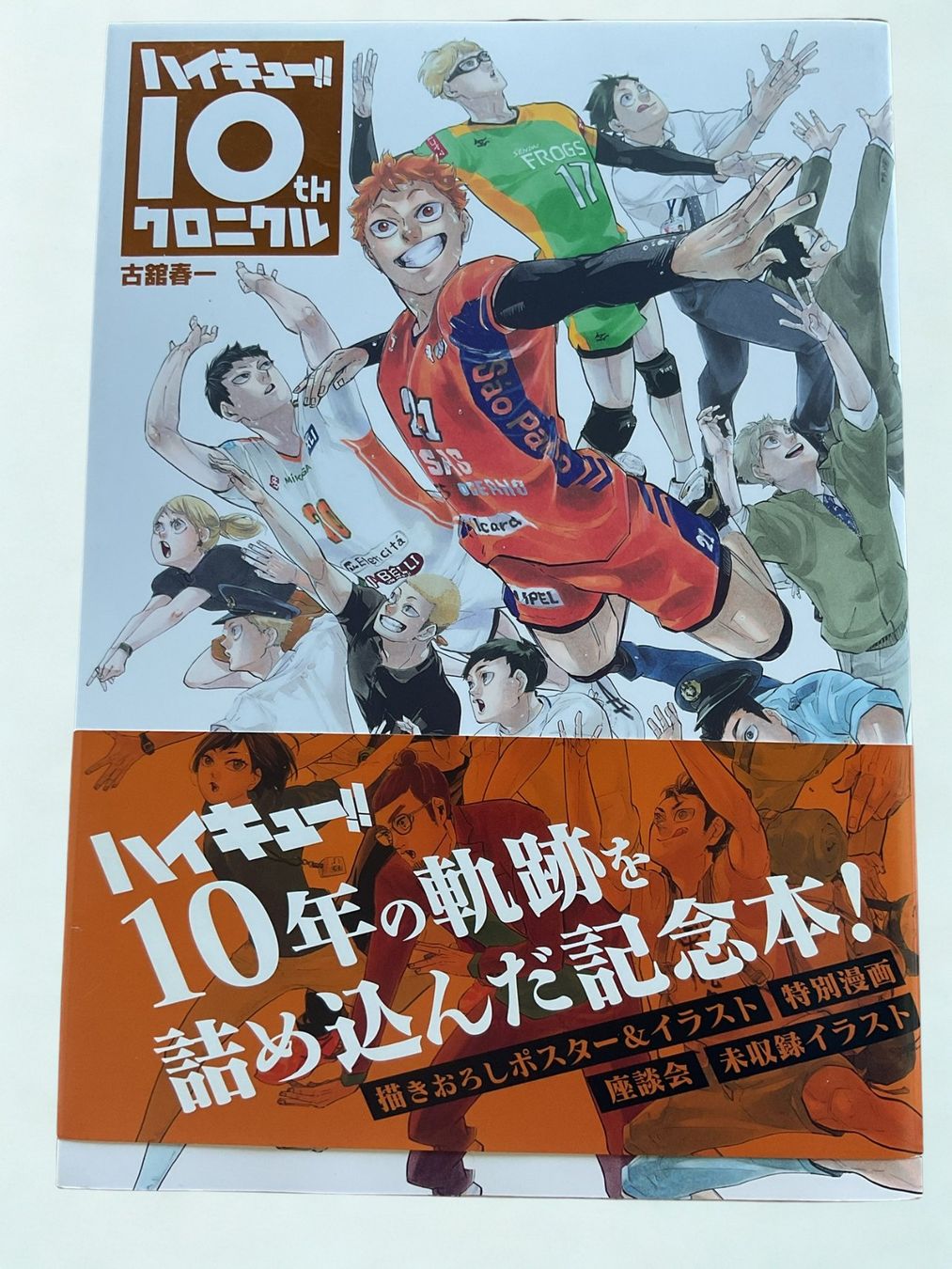 Fumetti: Haikyuu!! 10th Chronicle Jubiläums Japanisch mit Buchbinde – Usato da Rütihof venduto da AkibaVault